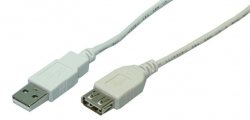 Kabel USB-A - USB-A LOGILINK, 1,8m LogiLink