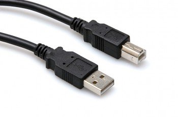 Kabel USB-A - USB-B HOSA, 1.5 m Hosa