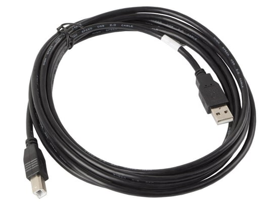 Kabel USB-A - USB-B LANBERG CA-USBA-10CC-0030-BK, 3 m Lanberg