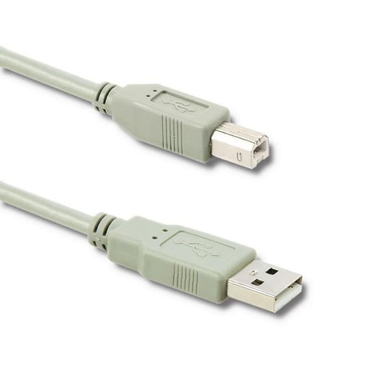 Kabel USB-A - USB-B QOLTEC, 0,19m Qoltec