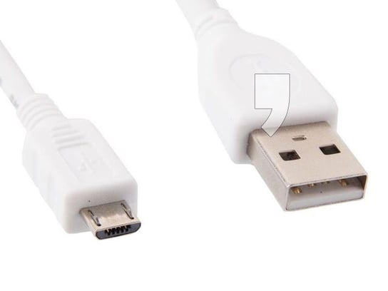 Kabel USB AM - microUSB BM GEMBIRD CCP-MUSB2-AMBM-W-1M, 1 m Gembird