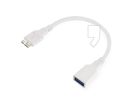Kabel USB AM - microUSB OTG BM UNITEK Y-C453, 0.2 m Unitek