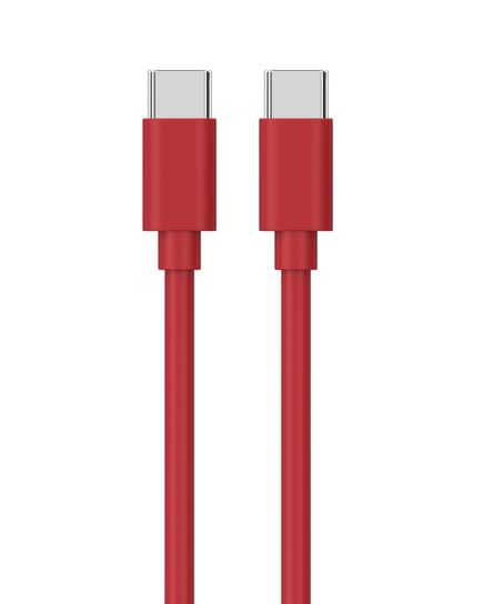 Kabel USB-C 1,2M 3A Qilive czerwony Qilive