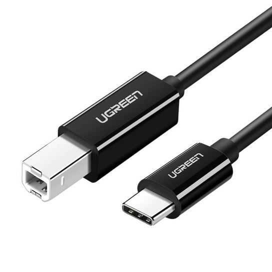 Kabel USB-C 2.0 do USB-B UGREEN US241 do drukarki, 1m (czarny) uGreen