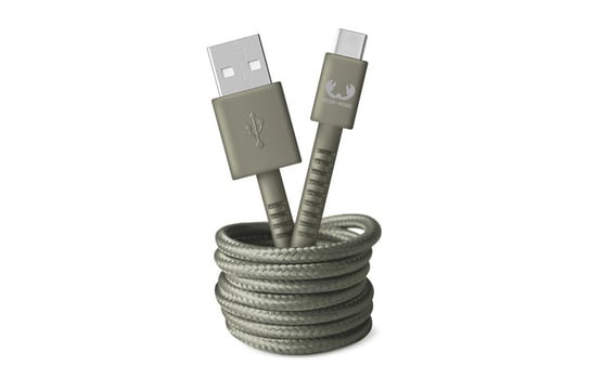 Kabel USB-C 2.0 M, Fresh 'N Rebel, DRIED GREEN Fresh 'n Rebel