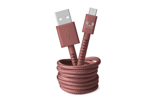 Kabel USB-C 2.0 M, Fresh 'N Rebel, SAFARI RED Fresh 'n Rebel