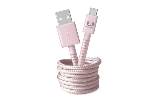 Kabel USB-C 2.0 M, Fresh 'N Rebel, SMOKEY PINK Fresh 'n Rebel