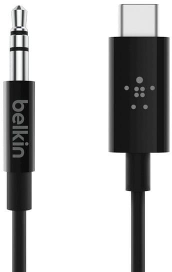 Kabel USB-C - 3.5 mm miniJack BELKIN F7U079bt06-BLK, 1.8 m Belkin