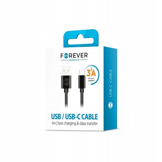 Kabel USB-C 3A 1m FOREVER Forever