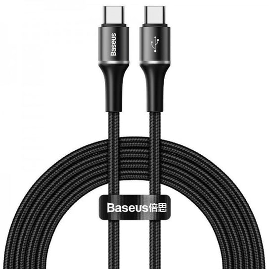 Kabel USB-C Baseus Halo, QC 3.0, PD 2.0, 60W, 3A, 2m (czarny) Baseus