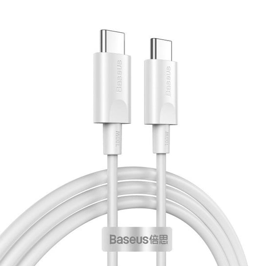 Kabel USB-C BASEUS Xiaobai QC 3.0, PD 2.0, 100W, 5A, 1.5m, biały Baseus