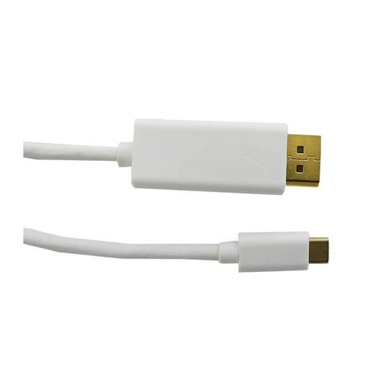 Kabel USB-C - DisplayPort QOLTEC 50413, 2 m Qoltec
