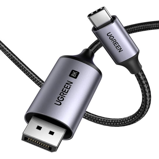 Kabel USB-C do DisplayPort UGREEN 8K 2m 25158 (czarny) uGreen