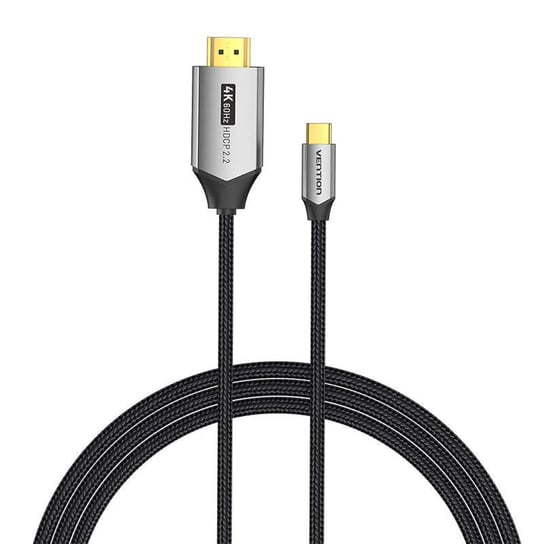 Kabel USB-C do HDMI 1.5m Vention CRBBG (Czarny) Vention