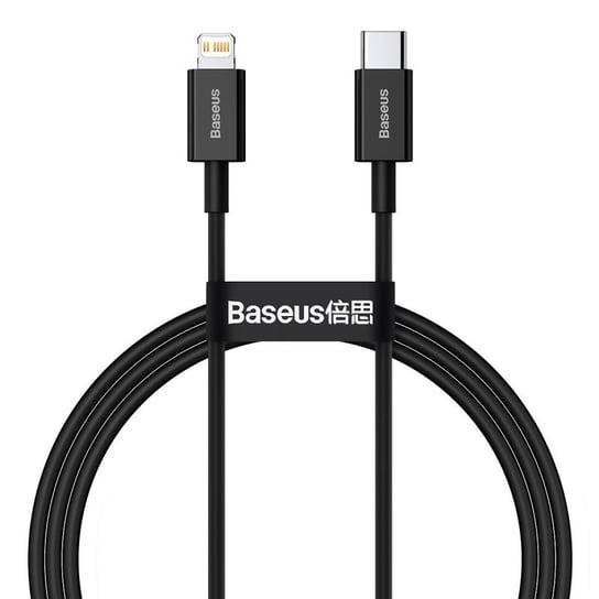 Kabel USB-C do Lightning Baseus Superior Series, 20W, PD, 1m (czarny) Baseus
