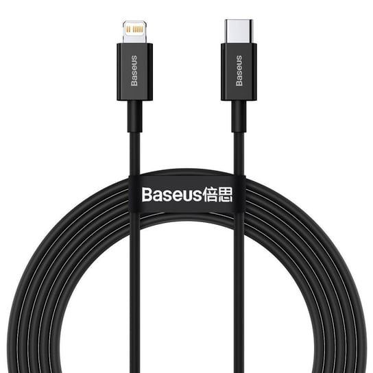 Kabel USB-C do Lightning Baseus Superior Series, 20W, PD, 2m (czarny) Baseus