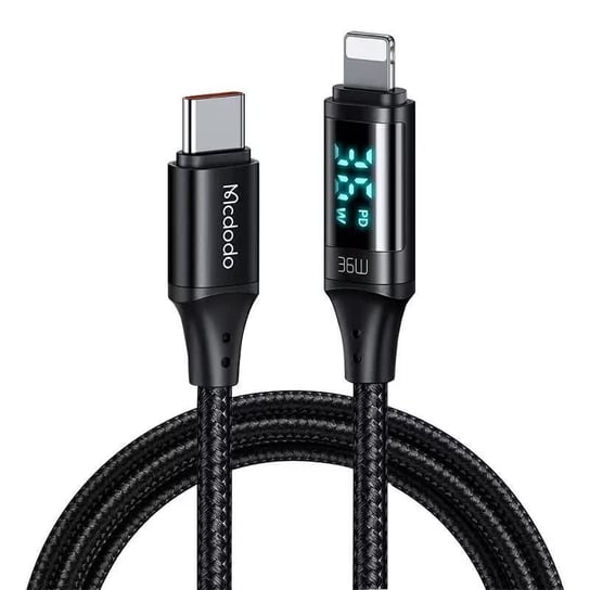 Kabel USB-C do Lightning Mcdodo CA-1030, 36W, 1.2m (czarny) Inna marka