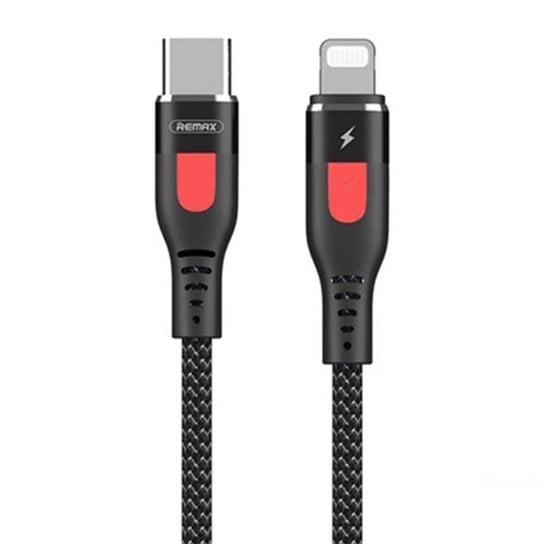 Kabel USB-C do Lightning Remax Lesu Pro, 1m (czarny) Inna marka