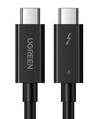 Kabel USB-C do USB-C UGREEN US501, Gen3, 100W, 4K, 0.8m (czarny) uGreen