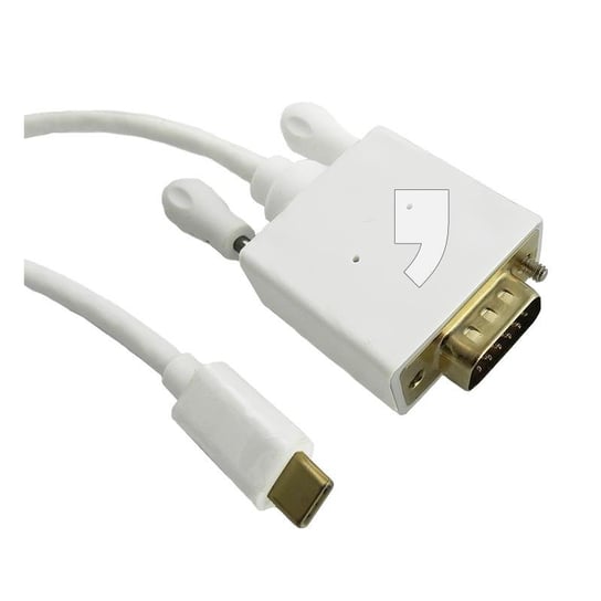 Kabel USB-C - DVI QOLTEC 50418, 1 m Qoltec