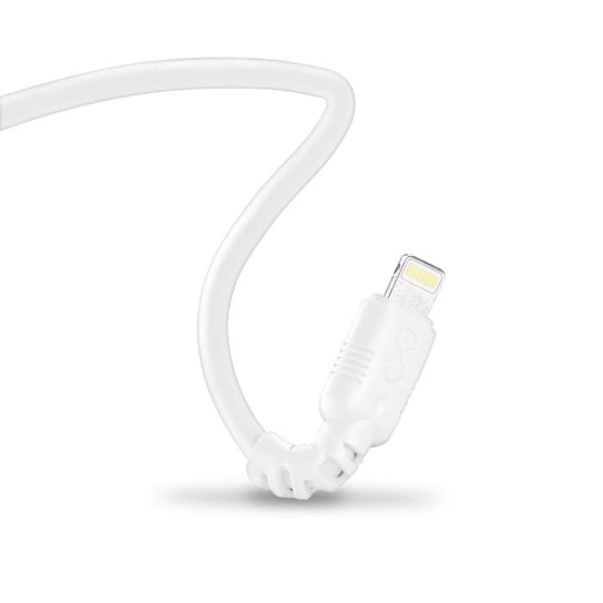 Kabel USB-C-LIGHT eXc mobile, Whippy 0,9 m, biały eXc mobile