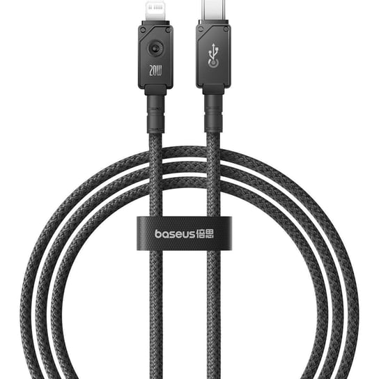 Kabel USB C - Lightning Baseus Unbreakable 20W 480Mb/s 1m - czarny Baseus