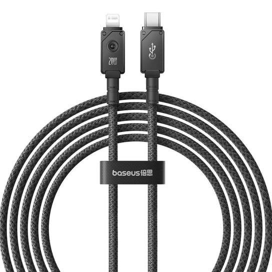 Kabel USB C - Lightning Baseus Unbreakable 20W 480Mb/s 2m - czarny Baseus