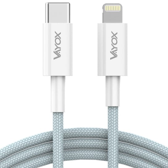 Kabel Usb-C Lightning Do Iphone Pd 20W 3A 1M Vayox VAYOX