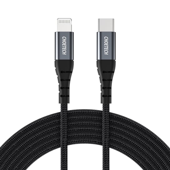 Kabel USB-C/Lightning MFi 480Mb/s 3A 3m Choetech ChoeTech