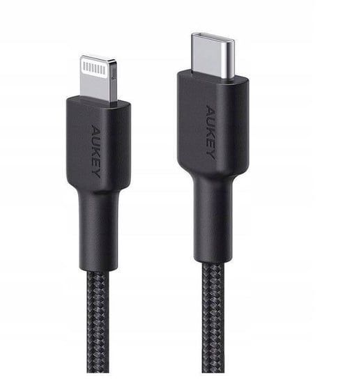 Kabel USB-C lightning MFI iPhone Aukey CB-CL03 2m Aukey