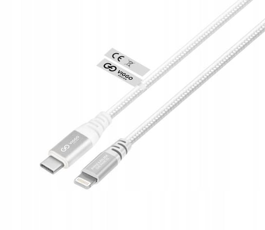 KABEL USB-C - Lightning VIGGO 480 Mbit/s 1m biały Viggo Design