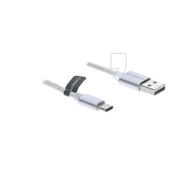Kabel USB-C/microUSB MANTA USB9006, 1 m Manta