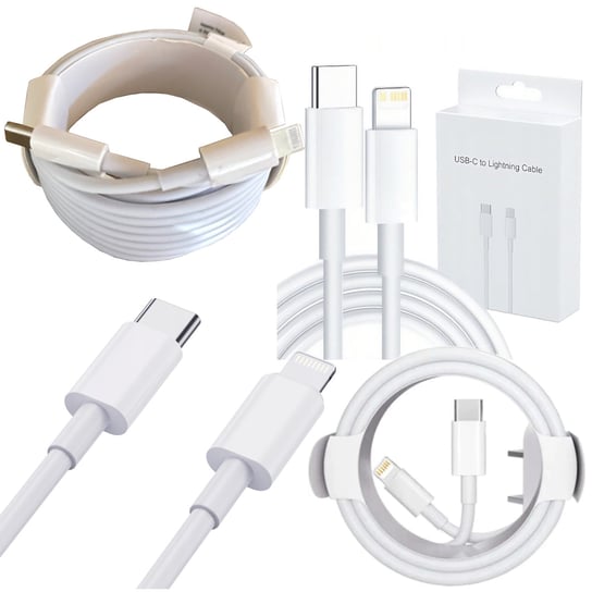 Kabel USB C szybkie ładowanie USB-C do lightning PD27W przewód 3m mocny Bounn