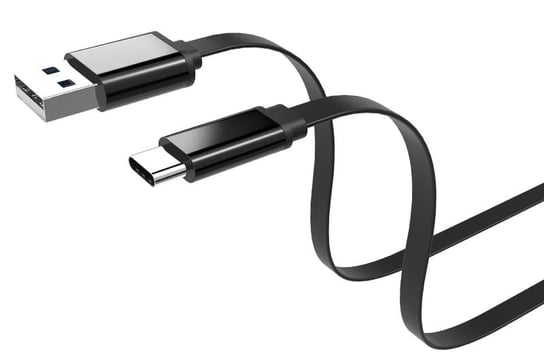 Kabel USB-C typ C płaski ładowanie transfer 1m Zamiennik/inny
