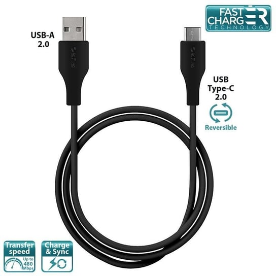 Kabel USB-C/USB-A PURO, 1 m Puro