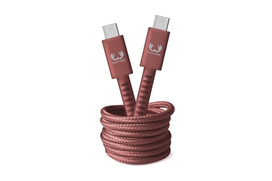 Kabel USB-C, USB-C 2.0 M, Fresh 'N Rebel, SAFARI RED Fresh 'n Rebel