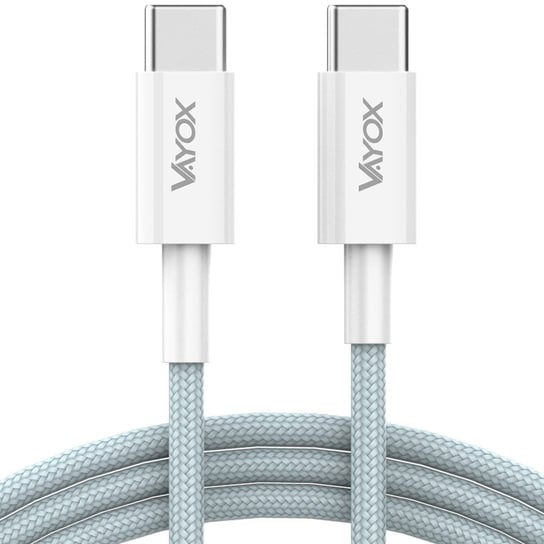 Kabel USB-C - USB-C 65W 3A 1m premium line VA0105 Vayox VAYOX