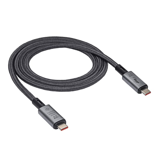 Kabel USB-C USB-C Akyga AK-USB-45 8k 60Hz 4k 120Hz 40Gbps USB4 PD 240W 1m Akyga