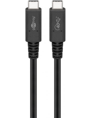 Kabel USB-C™, USB4™ Gen 3x2, 0,8 m Goobay