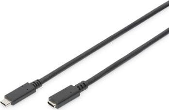 Kabel USB Digitus USB-C - USB-C 2 m Czarny (AK-300210-020-S) Digitus