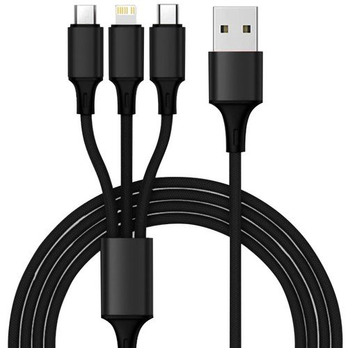Kabel USB do Ładowarka Lightning MicroUSB USB-C QC Artemis