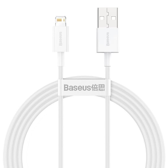 Kabel USB do Lightning Baseus Superior Series, 2.4A, 1,5m (biały) Baseus