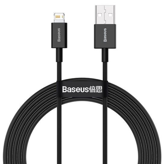 Kabel USB do Lightning Baseus Superior Series, 2.4A, 1m (czarny) Baseus