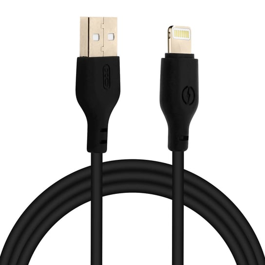 Kabel USB do Lightning do ładowania i synchronizacji 2 m Nieplączący się — czarny Avizar