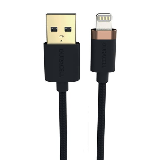 Kabel USB do Lightning Duracell 1m (czarny) Duracell