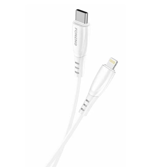 Kabel USB do Lightning Foneng X75, 3A, 1m (biały) Inna marka