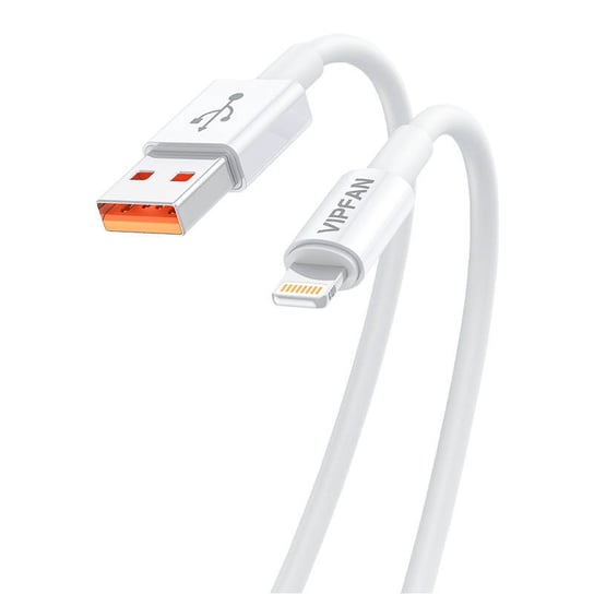 Kabel USB do Lightning Vipfan X17, 6A, 1.2m (biały) Inna marka
