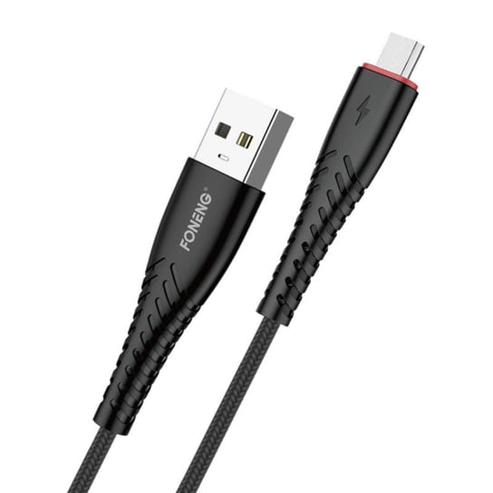 Kabel USB do Micro USB Foneng X15, 2.4A, 1.2m (czarny) Inna marka