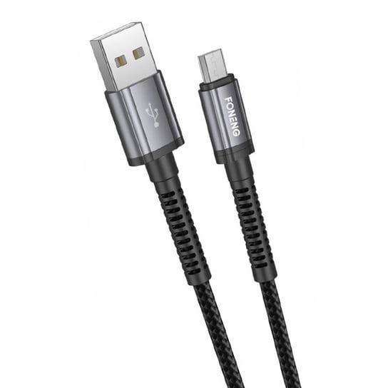 Kabel USB do micro USB Foneng X83, 2.1A, 1m (czarny) Inna marka
