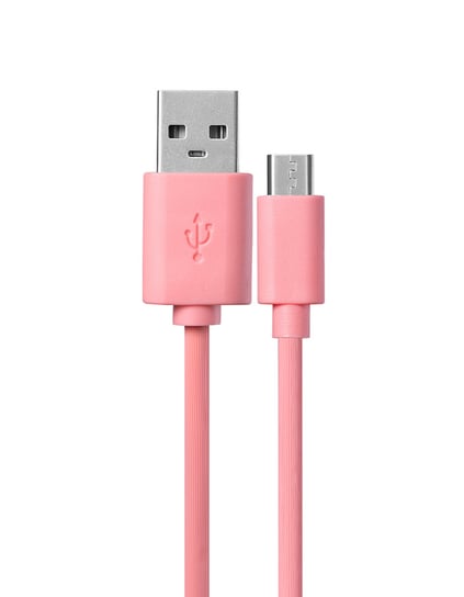 Kabel USB do Micro-USB Różowy Babaco